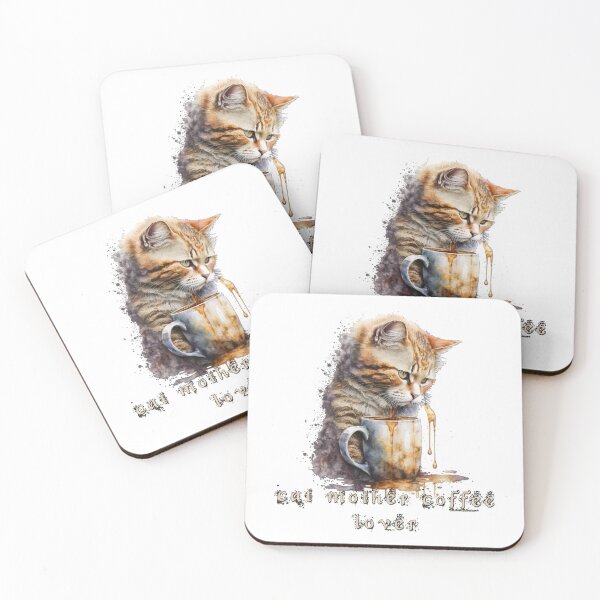 Item preview, cat mother coffee lover designed and sold by princevb2011.