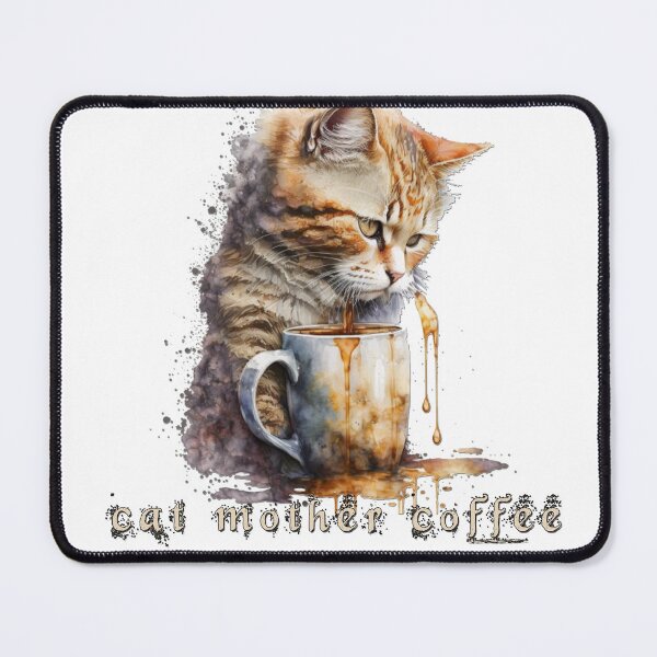 Item preview, cat mother coffee lover designed and sold by princevb2011.