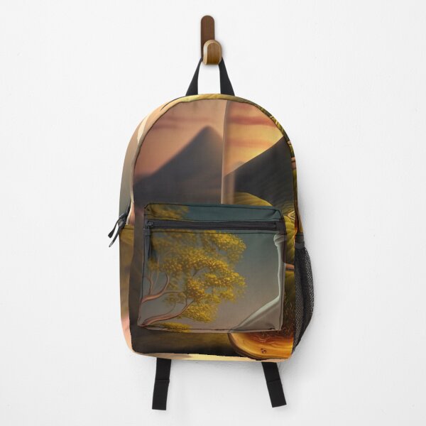 Item preview, Country landscape, mountains, roads, artwork in a glass bottle 12 designed and sold by jetaiart.
