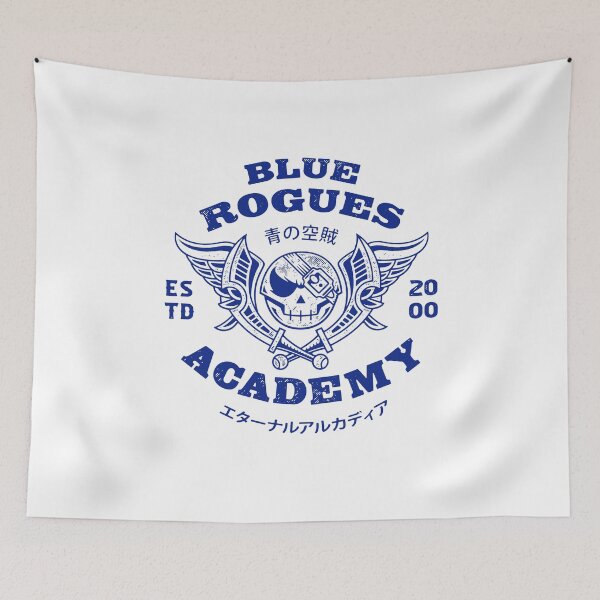 Artikelvorschau, Blaues Rogues Air Pirates-Emblem entworfen und verkauft von Lagelantee.
