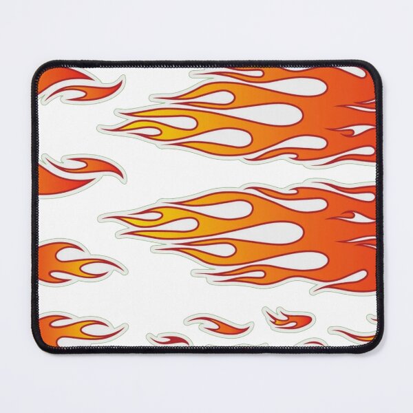 Item preview, Red Hot Rod Flames designed and sold by Sameart ⭐⭐⭐⭐⭐.