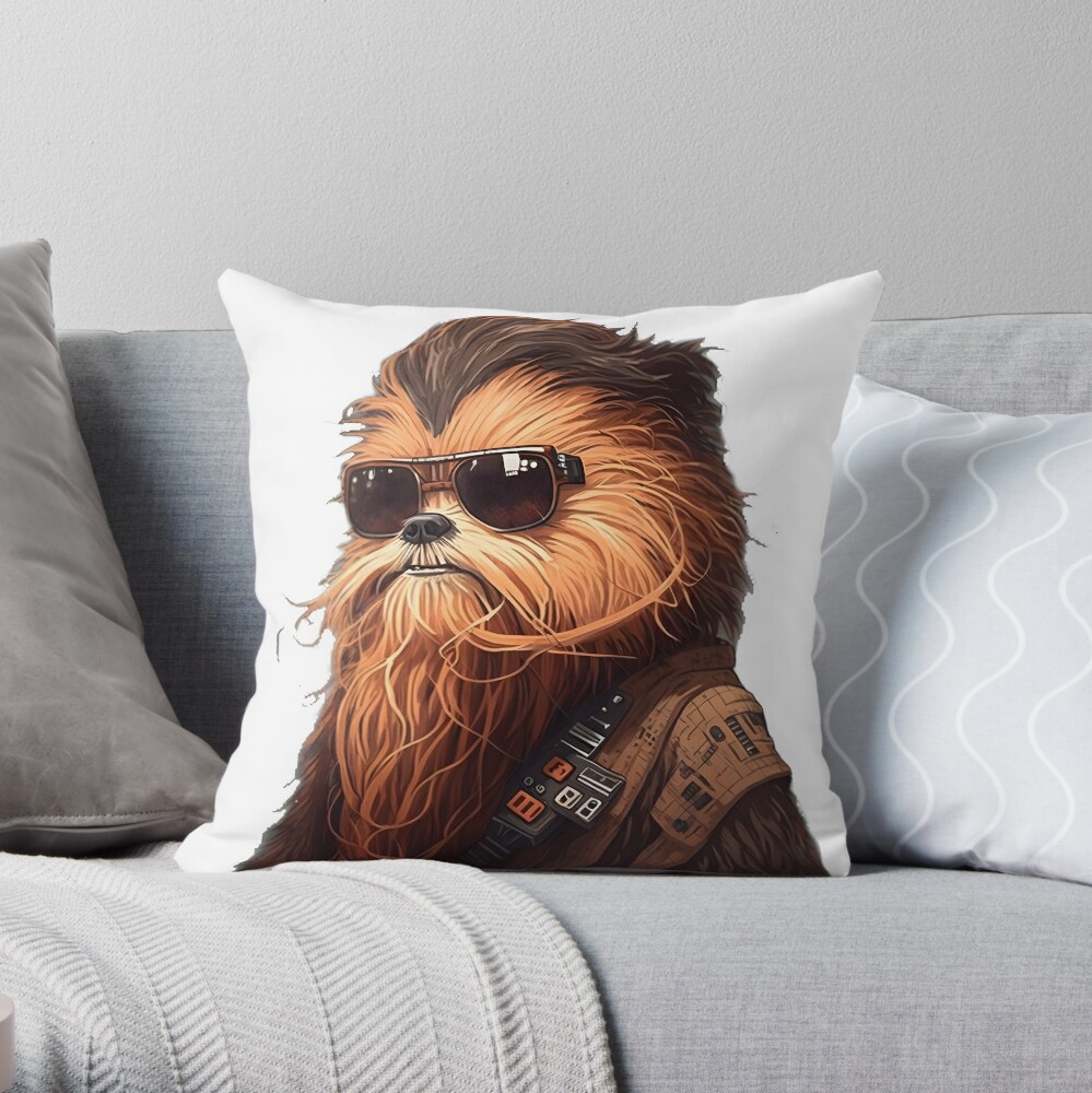 Chewbacca, star wars, pillow, cushion, gift