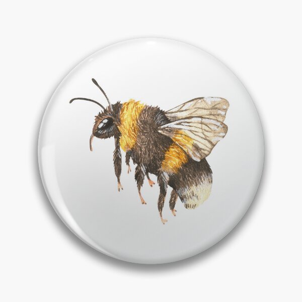 Item preview, Cute bumblebee. Watercolor drawing. designed and sold by Trilisti.