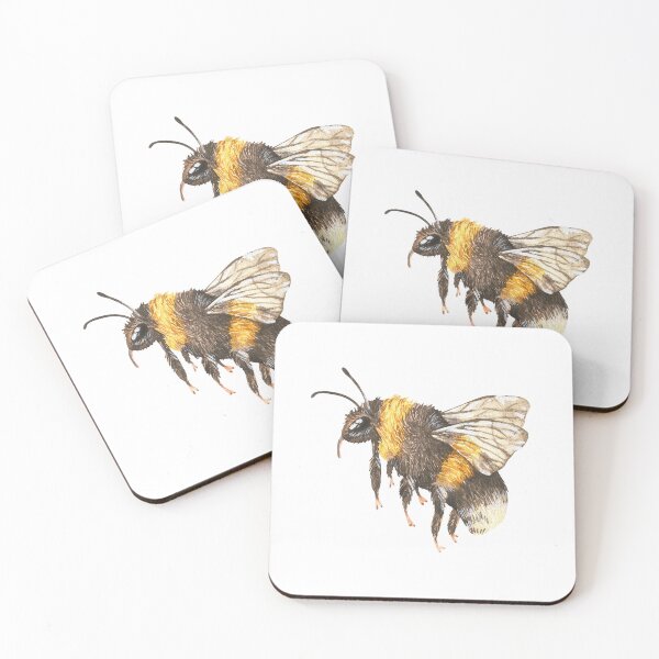 Item preview, Cute bumblebee. Watercolor drawing. designed and sold by Trilisti.