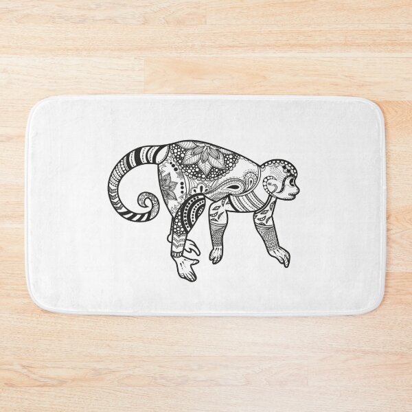 Item preview, Mehndi monkey designed and sold by gllemm.