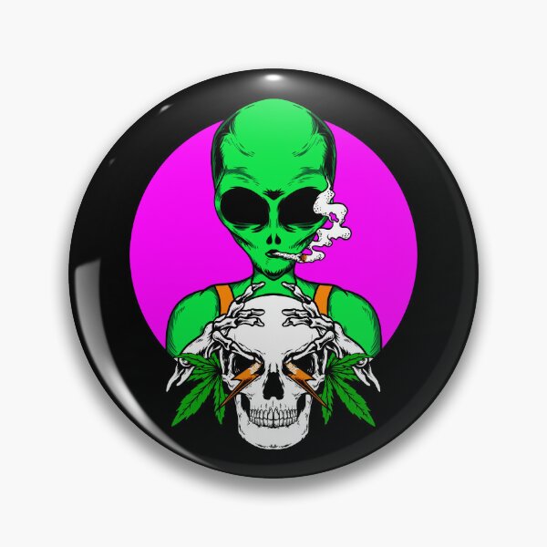 Item preview, Weed Alien designed and sold by Dalipoe.