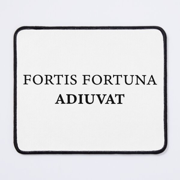 Item preview, Fortis fortuna adiuvat  | motivational,motivation quote | black and white designed and sold by Kinisis.