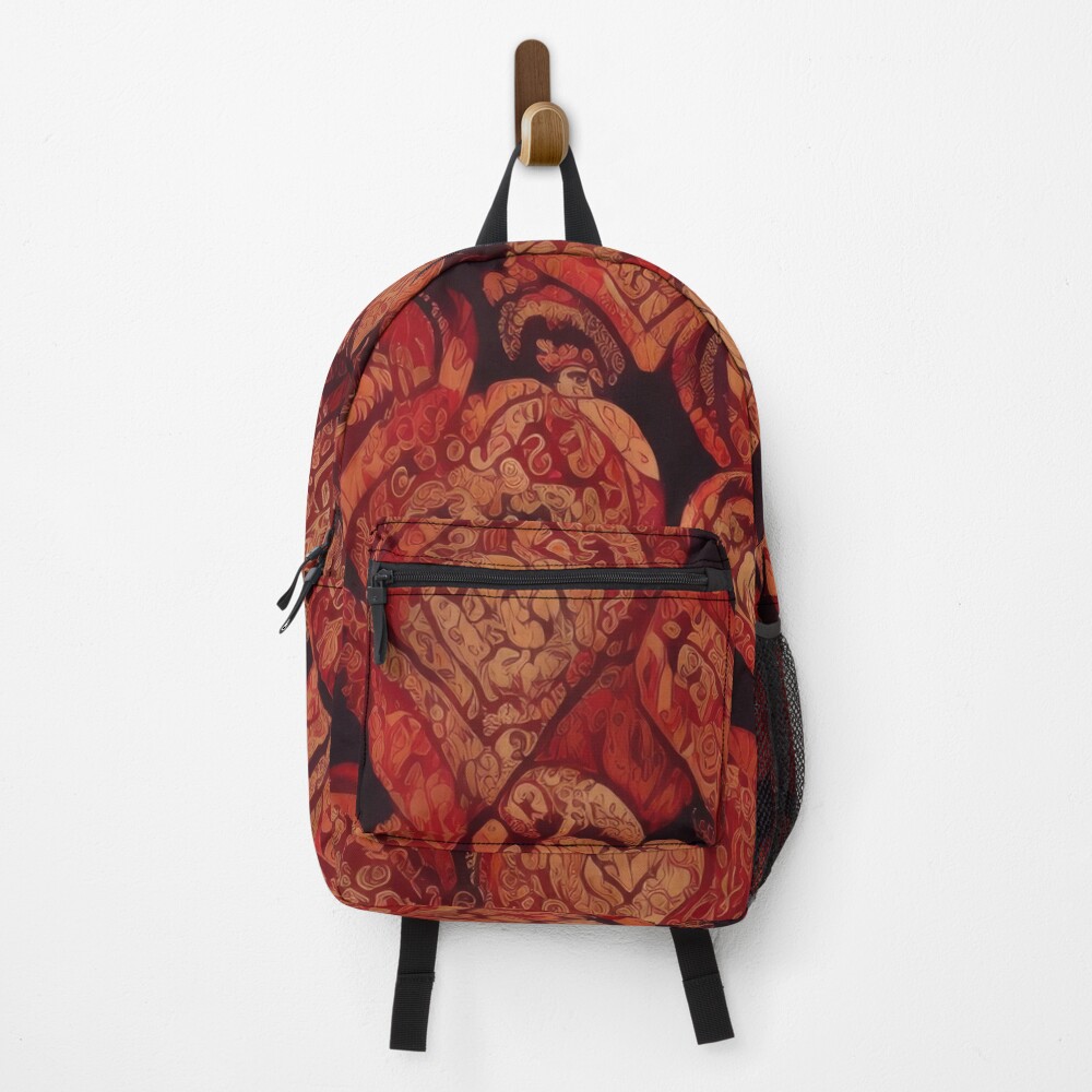 Vista previa del artículo con la obra «Mochila», diseñado y vendido por FireScreen.
