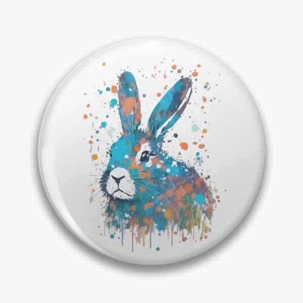Item preview, Colorsplash Bunny designed and sold by Zeng-Graphics.