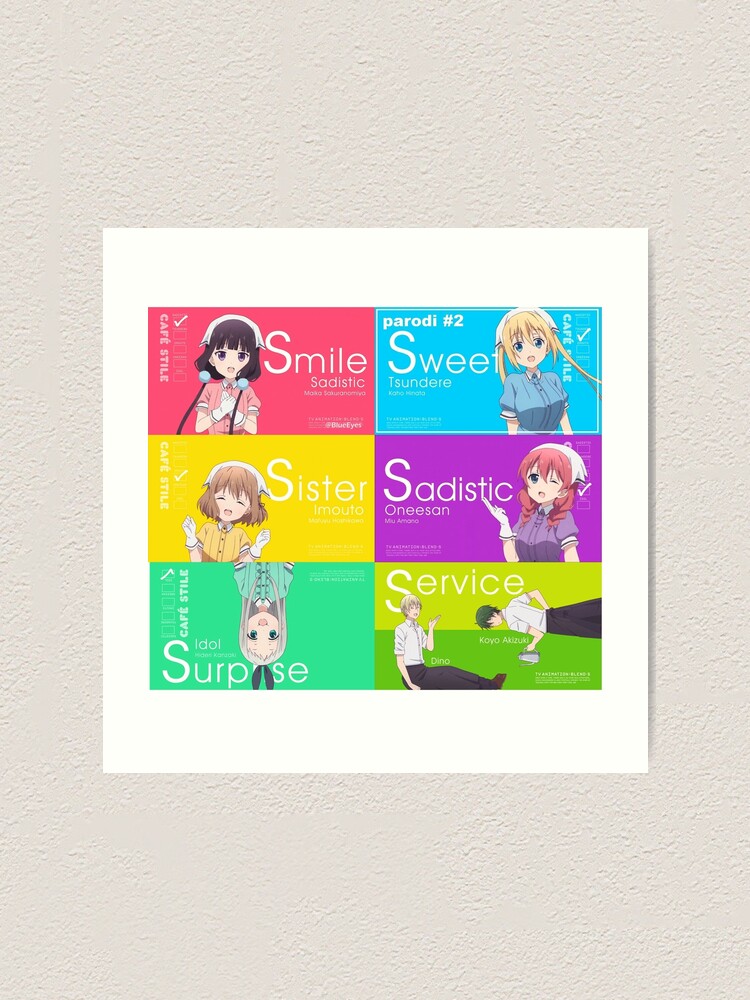 Blend S Intro Art Print By Krsteele1 Redbubble