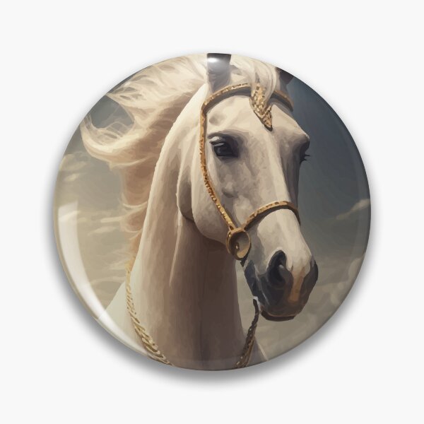 Item preview, Golden horse running in a wheat field designed and sold by Taiana Soares.