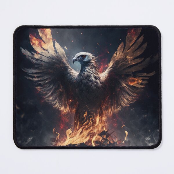 Item preview, Phoenix Rising From The Ashes - Phoenix Bird designed and sold by letsgetinspired.