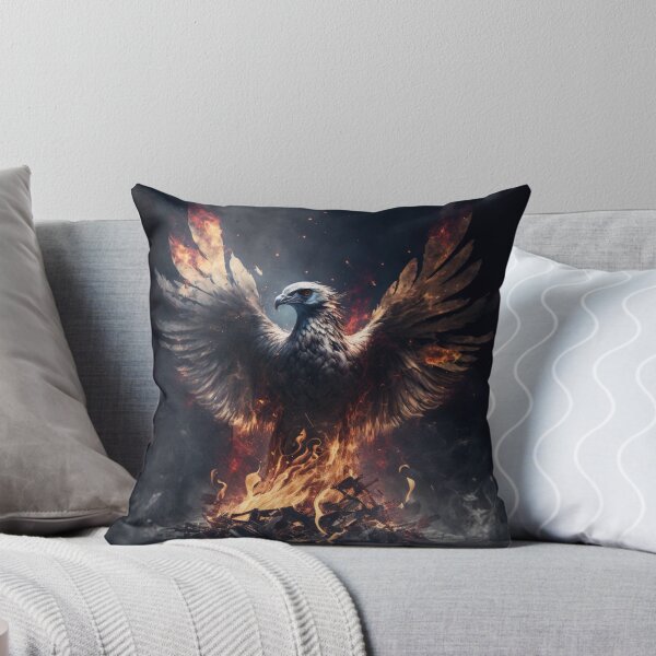 Item preview, Phoenix Rising From The Ashes - Phoenix Bird designed and sold by letsgetinspired.