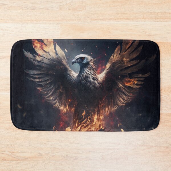 Item preview, Phoenix Rising From The Ashes - Phoenix Bird designed and sold by letsgetinspired.