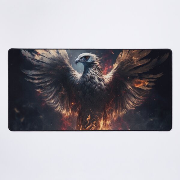 Item preview, Phoenix Rising From The Ashes - Phoenix Bird designed and sold by letsgetinspired.