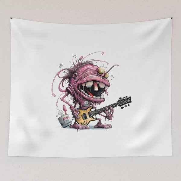 Item preview, "Cute and Sinister: The Monster's Twisted Tune" designed and sold by digitalbrosse.