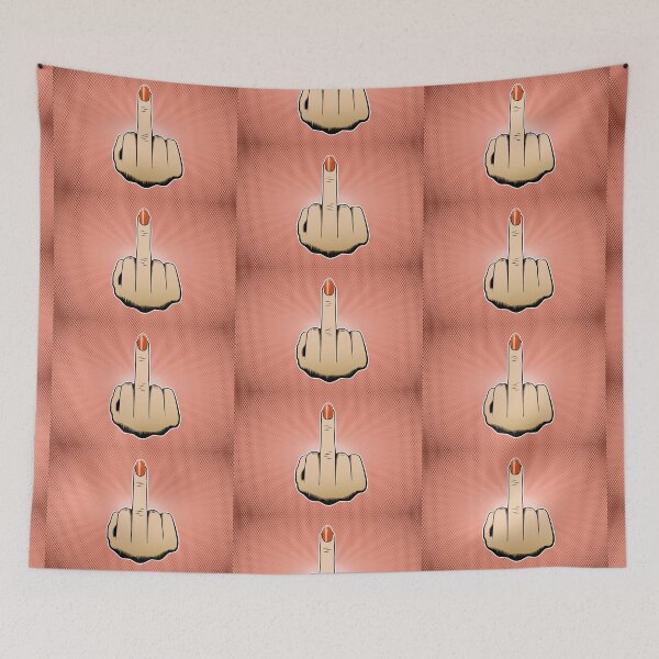 Item preview, Stinkefinger Lady designed and sold by Mahkor.