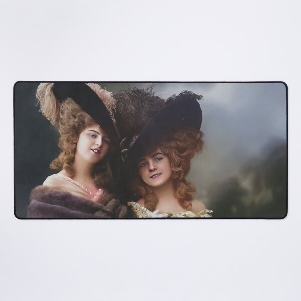 Item preview, Beautiful vintage photograph of two lovely girls in 1906 designed and sold by Photopat.