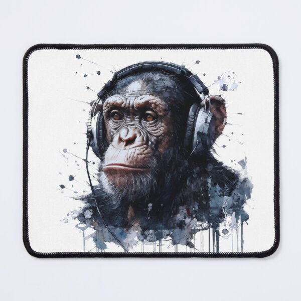 Item preview, Chimp Listning To Mozart designed and sold by larsbw.