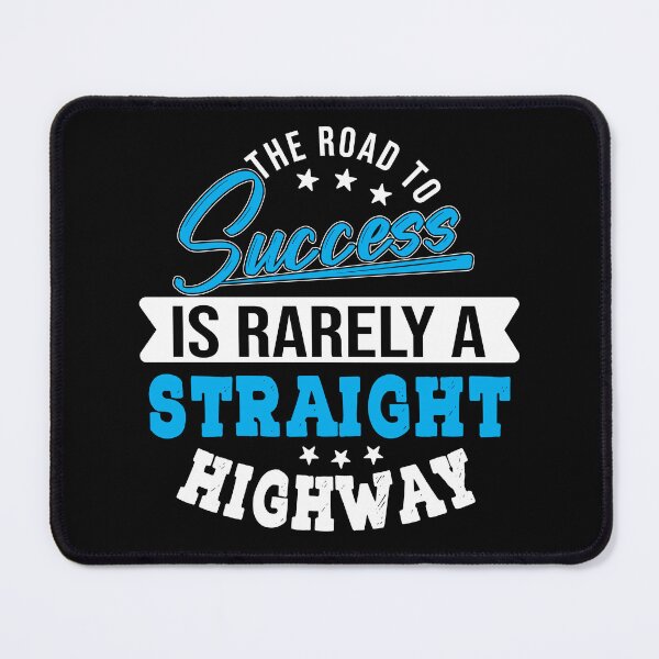 Item preview, Road to Success is Rarely a Straight Highway designed and sold by andrewshih.