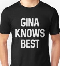 Camiseta unisex gina sabe mejor