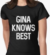 Camiseta entallada gina sabe mejor