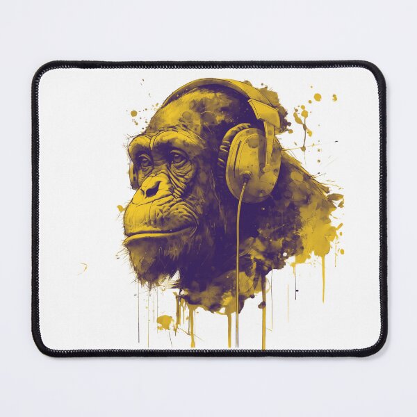 Item preview, Chimp Listning To Mozart designed and sold by larsbw.