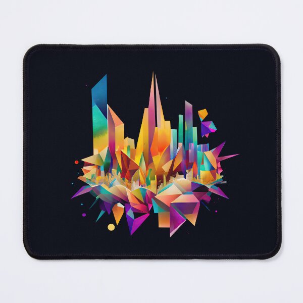 Item preview, Colorful geometric Crystal Tokyo designed and sold by etherElric.