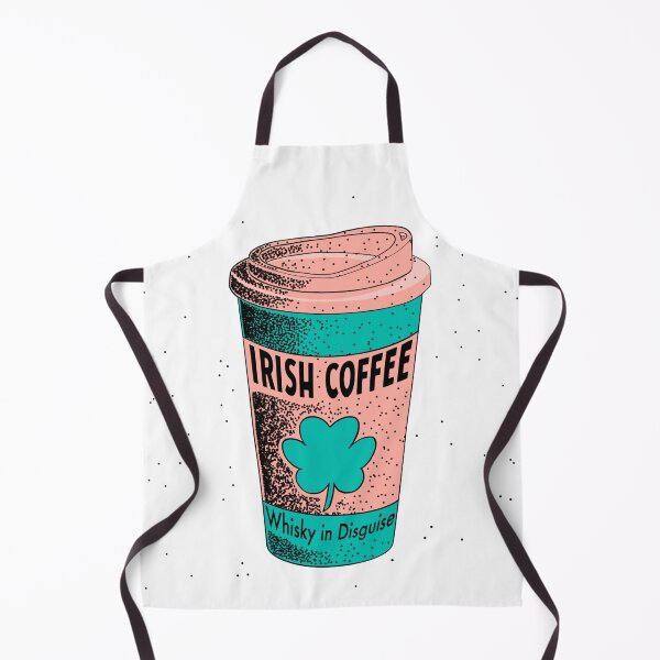 Item preview, Irish Coffee with Shamrock Travel Mug designed and sold by Sfumata Illustration.