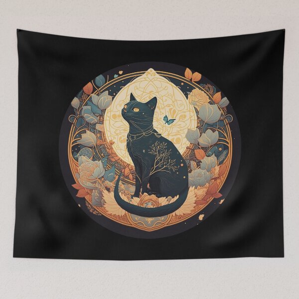 Item preview, Cat Noir #731 | Black Cat designed and sold by Black-Cats.