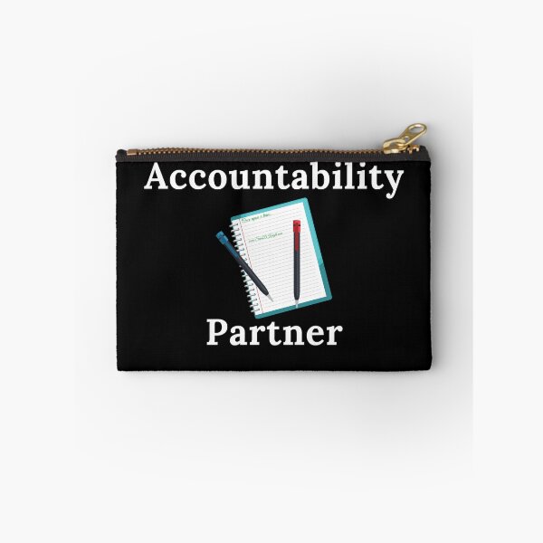 Item preview, Accountability Partner - White Text designed and sold by TheKnightWriter.