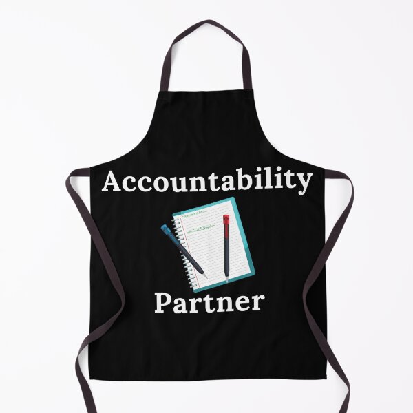 Item preview, Accountability Partner - White Text designed and sold by TheKnightWriter.