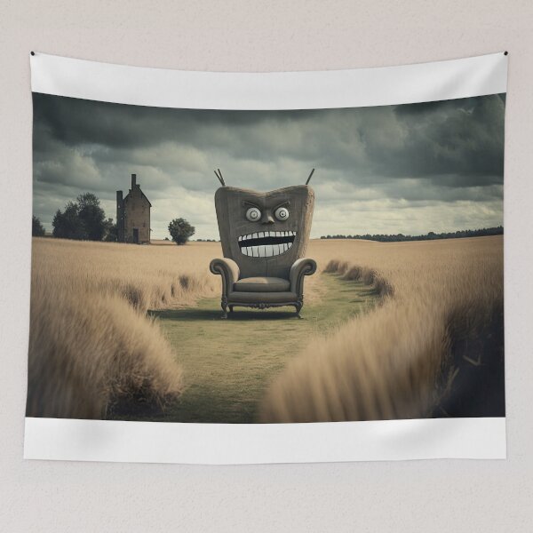 Item preview, Sci-Fi Smiling Armchair designed and sold by FireScreen.
