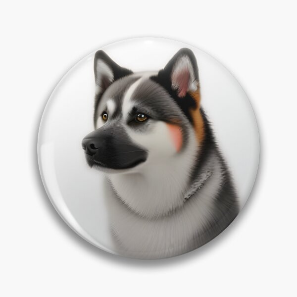 Item preview, Akita dog, charcoal drawing Ai Generated Art  designed and sold by ACC .