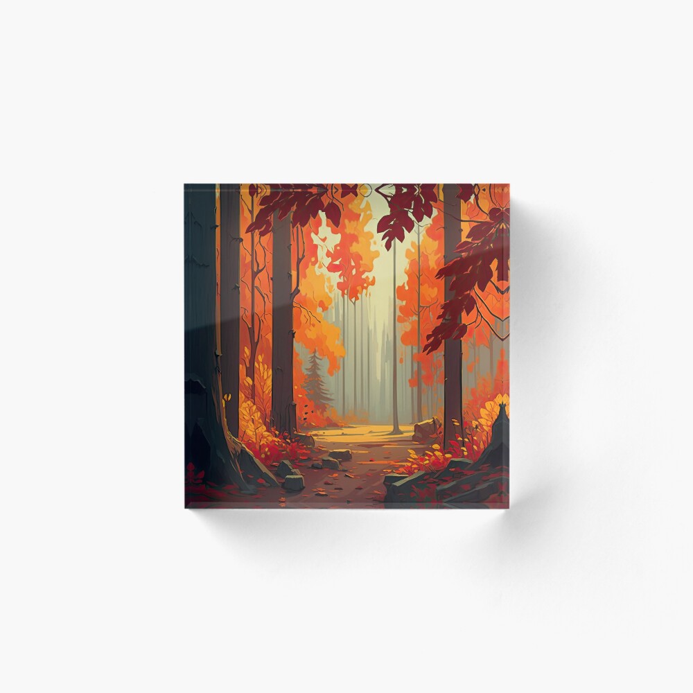 Vista previa del artículo con la obra «Bloque acrílico», diseñado y vendido por FireScreen.