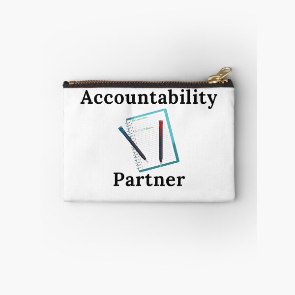 Item preview, Accountability Partner - Black Text designed and sold by TheKnightWriter.
