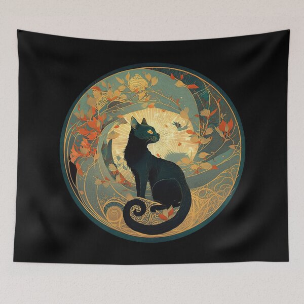 Item preview, Cat Noir #733 | Black Cat designed and sold by Black-Cats.
