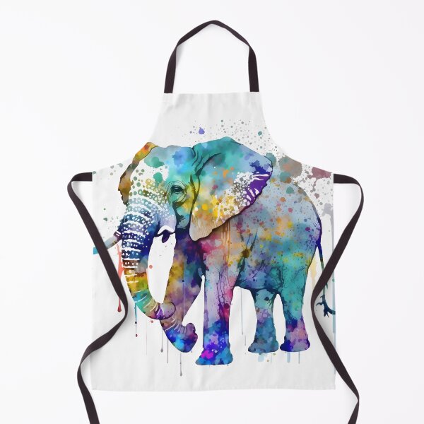Item preview, Elephant Oil Painting designed and sold by lkzart.