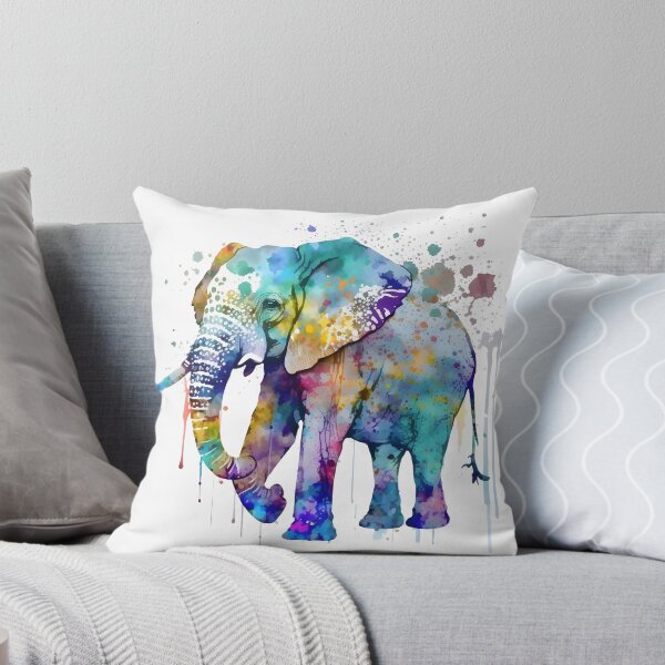 Item preview, Elephant Oil Painting designed and sold by lkzart.