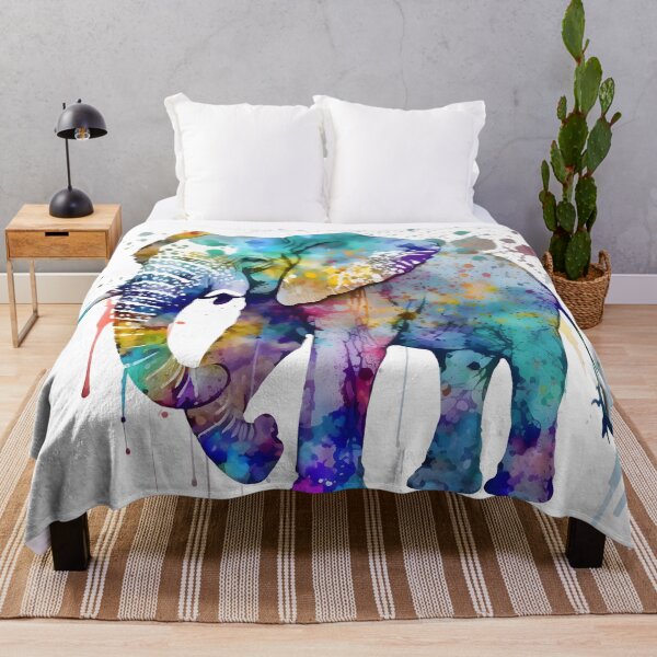 Item preview, Elephant Oil Painting designed and sold by lkzart.