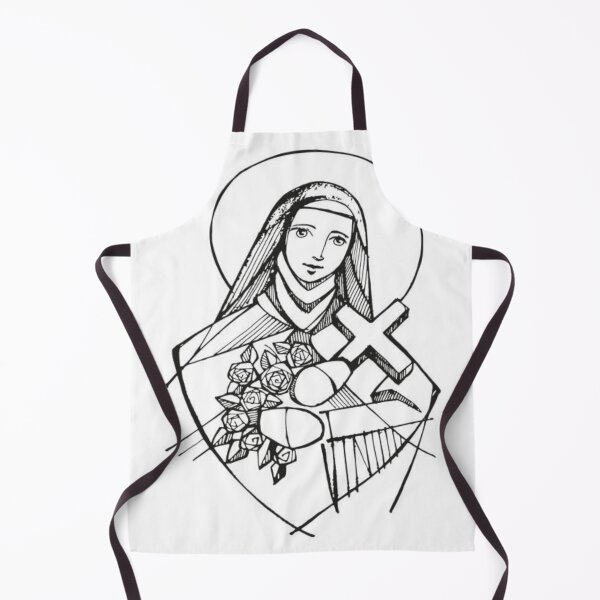 Item preview, Hand drawn illustration of Saint Theresa stock illustration designed and sold by ULTRAMAX_DESIGN.