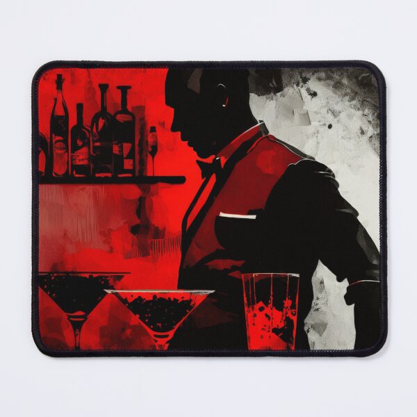 Item preview, Bartender Abstract Art Cocktails designed and sold by SOMM DIGI ART .