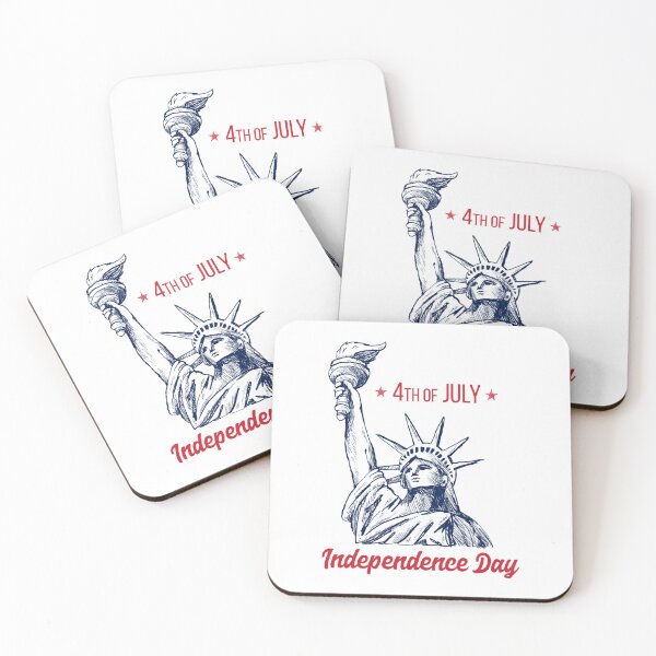 Item preview, Statue of Liberty Independence Day designed and sold by IdeasForFreedom.