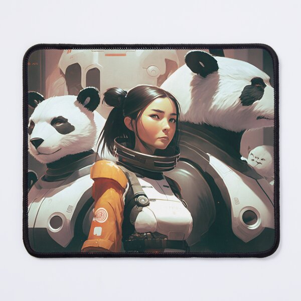 Artikelvorschau, "Panda-tastisches Weltraumabenteuer" entworfen und verkauft von digitalbrosse.