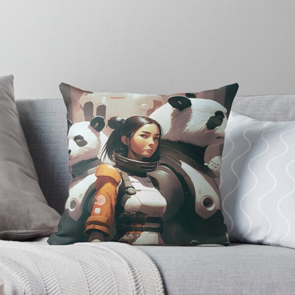 Aperçu de l'œuvre "Panda-tastic Space Adventure" créée et vendue par digitalbrosse.
