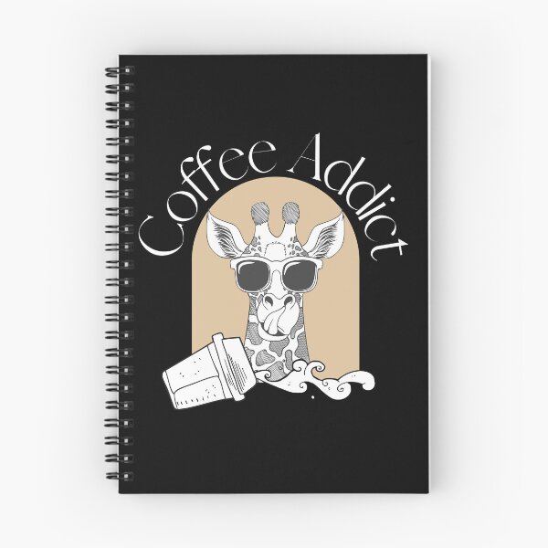 Item preview, Giraffe coffee addict designed and sold by derrslogcabin.