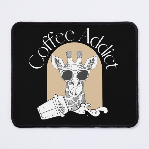 Item preview, Giraffe coffee addict designed and sold by derrslogcabin.
