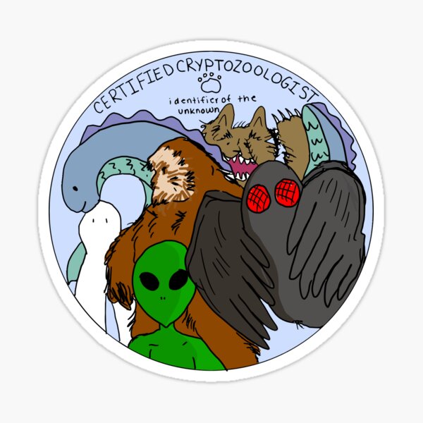 cryptids Sticker