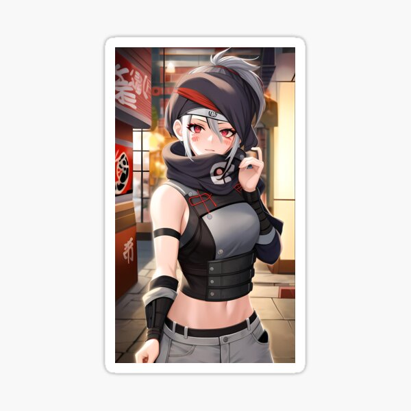 Stickers - NARUTO / Hatake Kakashi (NARUTO -ナルト- 疾風伝 ホログラムステッカー はたけカカシ)