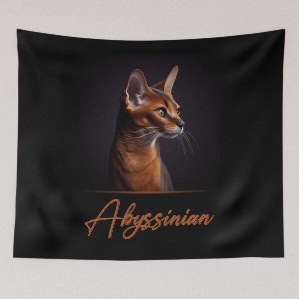 Item preview, Elegant Abyssinian designed and sold by Best-Breeds.